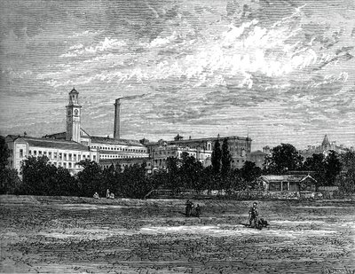 Saltaire verk, c1880 av Unbekannt