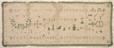 Provtagare, 1775. av Unbekannt