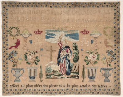 Sampler, 1800-tal. av Unbekannt