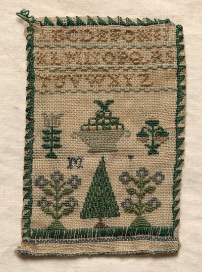 Sampler, 1800-tal. av Unbekannt