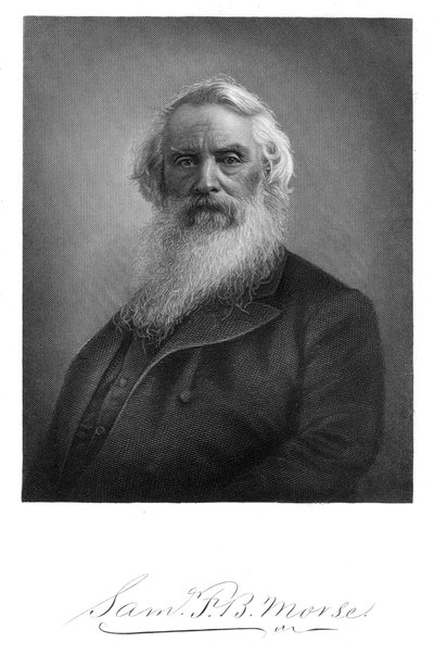 Samuel Finley Breese Morse, amerikansk konstnär och uppfinnare, 1896 av Unbekannt