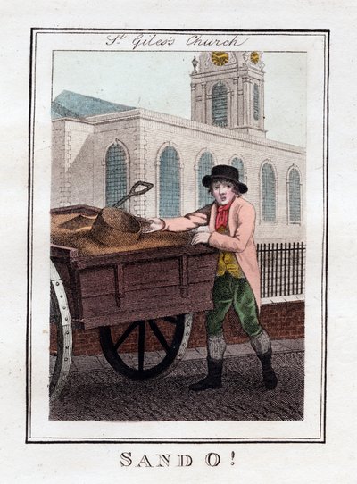 Sand O, St Giless Church, London, 1805 av Unbekannt