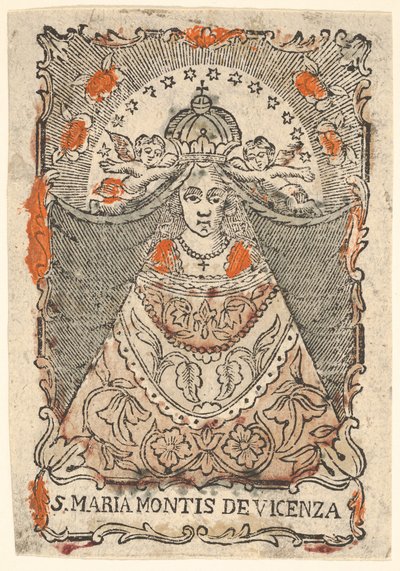 Sankta Maria Montis av Vicenza. av Unbekannt