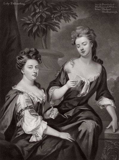 Sarah, hertiginna av Marlborough och Lady Fitzharding, c1702 1906 av Unbekannt