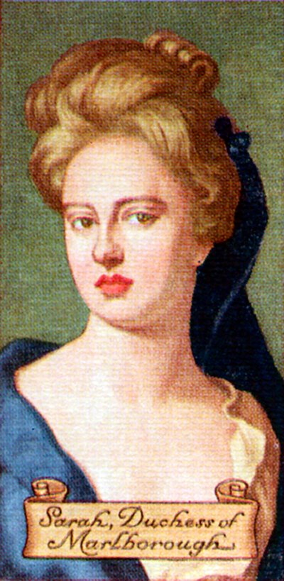 Sarah, hertiginna av Marlborough, hämtad från en serie cigarettkort, 1935 av Unbekannt