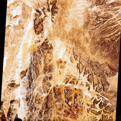 Satelliter, Jordobservation, USA Landsat-bild i falsk färg av jorden av Unbekannt
