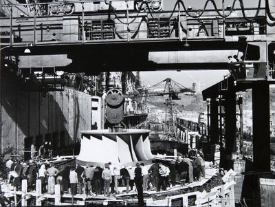 Sayano-Shushenskaya vattenkraftstation, USSR, 1970-talet av Unbekannt