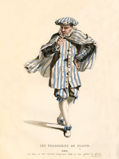 Scapin, 1868. av Unbekannt