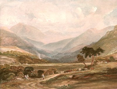 Scen i Glen Lochy, c1900. av Unbekannt