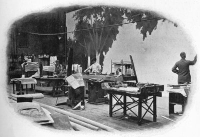 Scenmålning, London, c1900 1901 av Unbekannt