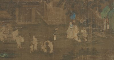 Scener från berömda mäns liv del 1, Mingdynastin, 1500-1600-talet. av Unbekannt