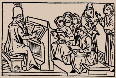 Skollektioner. Från människolivets spegel av Rodericus Zamorensis, 1479 av Unbekannt