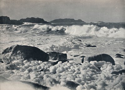 Scillyöarna - Hell Bay, Bryher, 1895 av Unbekannt