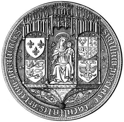 Seal of the Four Nations eller the Faculty of Arts, 1500-talet 1849 av Unbekannt