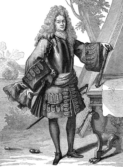 Sebastien Vauban, fransk militäringenjör, c1680 av Unbekannt