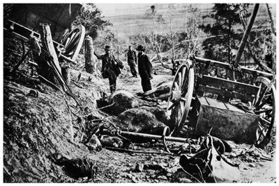 Andra slaget vid Fredericksburg, amerikanska inbördeskriget, 1863 1955 av Unbekannt