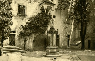Seebenstein slott, Seebenstein, Niederösterreich, c1935. av Unbekannt