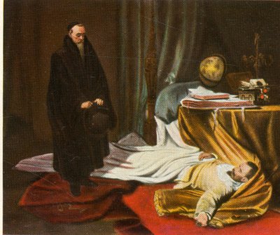 Seni med Wallensteins kropp, 26 februari 1634, 1936. av Unbekannt