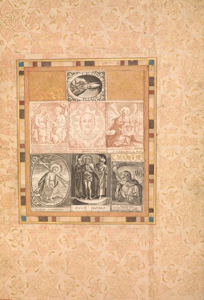 Sju andaktsscener, Folio från Bellini Album, ca. 1600. av Unbekannt