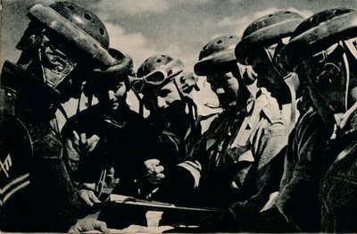 Allvarliga problem stod inför stridsvagnsbesättningarna, c1941 1944 av Unbekannt