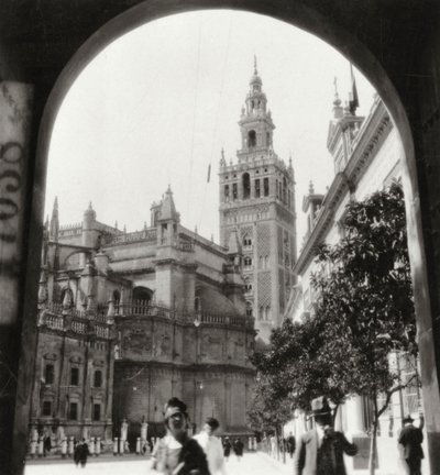 Sevillas katedral, Spanien, 1900-talet av Unbekannt