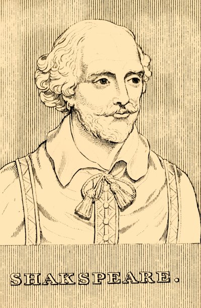 Shakespeare, 1564-1616, 1830. av Unbekannt