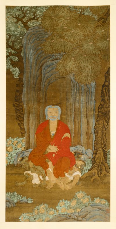 Shakyamuni under Bodhi-trädet, 1600-50. av Unbekannt