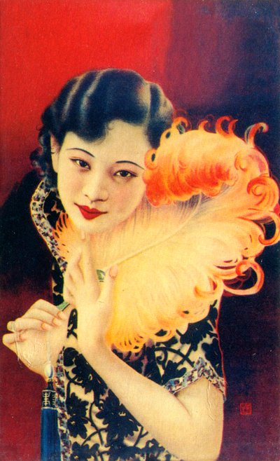 Shanghai reklamaffisch, c1930-talet av Unbekannt