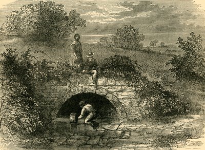 Herdebrunnen 1820, c1876. av Unbekannt