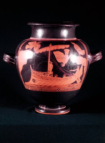 Skepp av Odysseus Ulysses, kung av Ithaca av Unbekannt