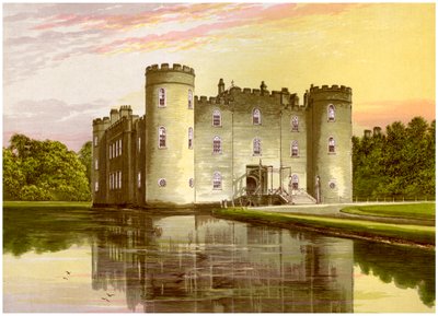 Shirburn Castle, Oxfordshire, hem för Earl of Macclesfield, c1880 av Unbekannt