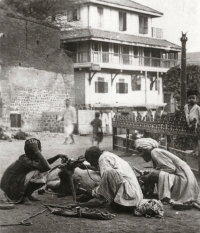 Skor en tjur, Indien, c1927-c1929 av Unbekannt