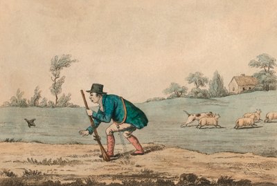 Skottplats, 1813. av Unbekannt