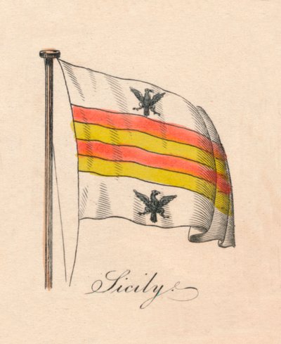 Sicilien, 1838 av Unbekannt