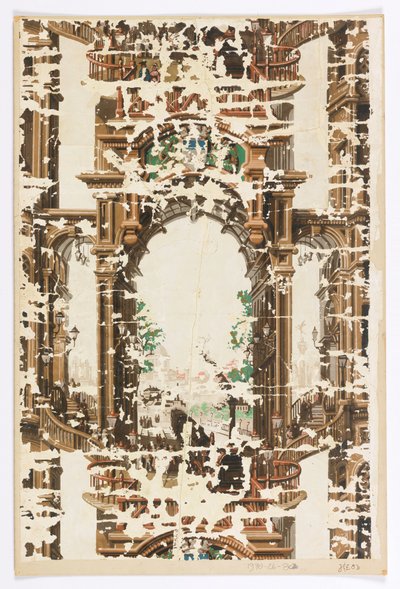 Sidovägg/gräns (Frankrike) av Unbekannt