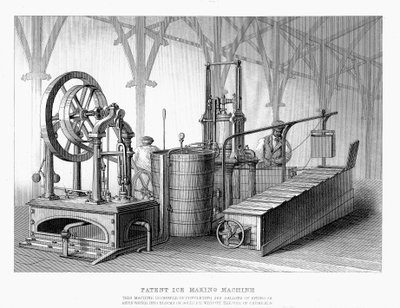 Siebe och Harrisons patent ismaskin, 1862 av Unbekannt