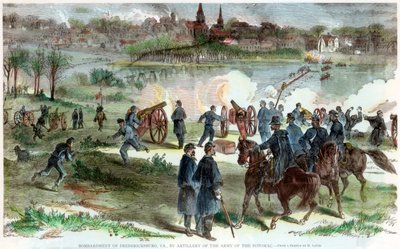 Belägring av Fredericksburg, Virginia, amerikanska inbördeskriget, c1864-c1865 av Unbekannt