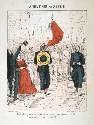 Siege of Paris, 1870-1871. av Unbekannt