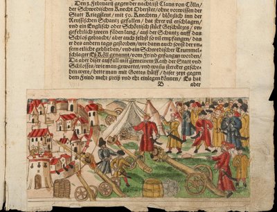 Belägring av Reval av ryssarna 1578. Ur Johann Jakob Wicks samling av meddelanden... av Unbekannt