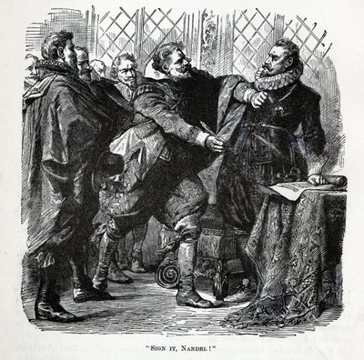 Skriv under, Nandel!, 1882 av Unbekannt