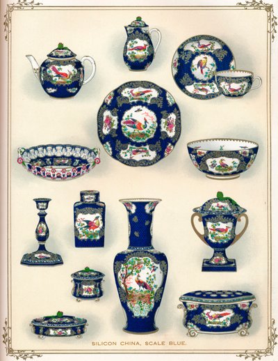 Silicon China, Scale Blue, tidigt 1900-tal. 1911 av Unbekannt
