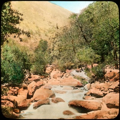 Sindh Valley, Kashmir, Indien, sent 1800-tal eller tidigt 1900-tal av Unbekannt
