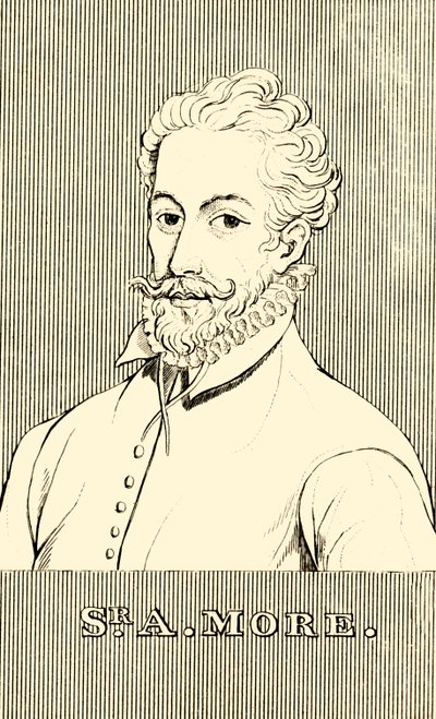 Sir A. More, c1517-1577, 1830. av Unbekannt
