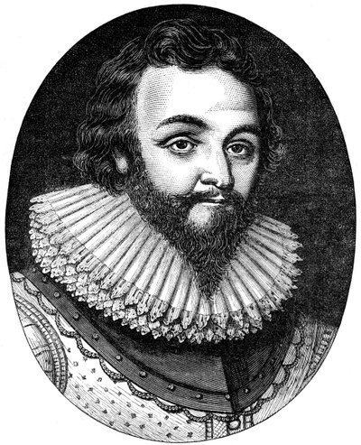 Sir Francis Drake, engelsk navigatör och kapare från 1500-talet, c1880 av Unbekannt