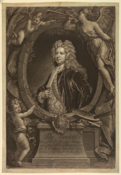 Sir Godfrey Kneller, av Unbekannt
