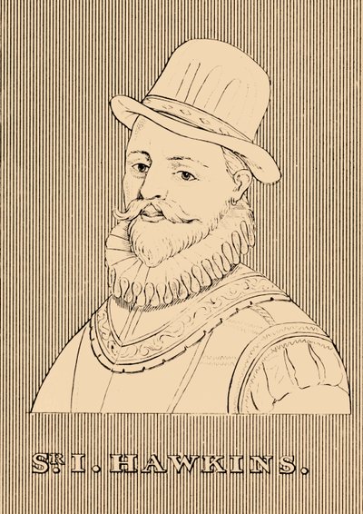 Sir I. Hawkins, 1532-1595, 1830. av Unbekannt