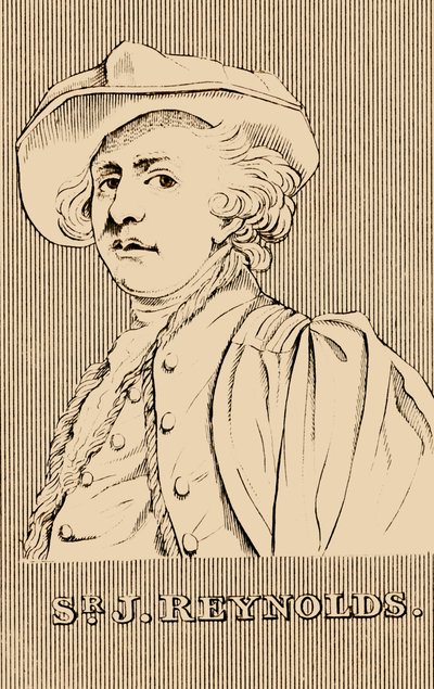 Sir J. Reynolds, 1723-1792, 1830. av Unbekannt