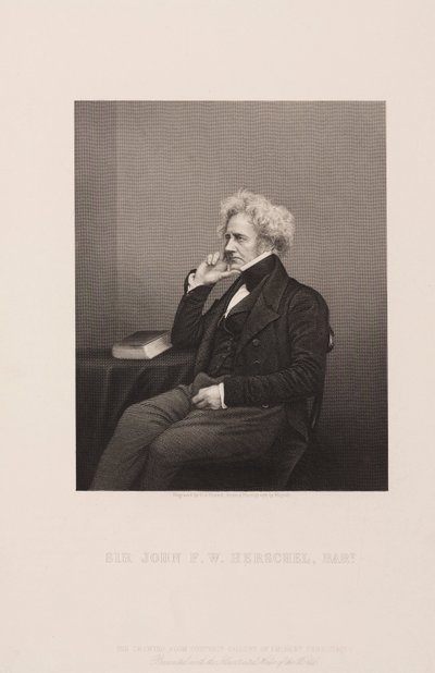 Sir John Herschel, engelsk astronom och vetenskapsman, ca 1860 av Unbekannt