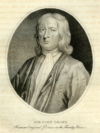 Sir John Leake, brittisk amiral, 1700-talet av Unbekannt