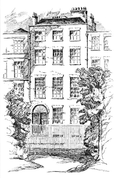 Sir Joshua Reynoldss hus, 1907 av Unbekannt